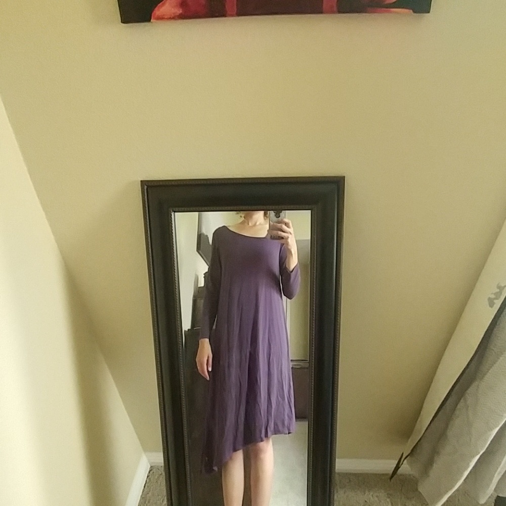 Chalet purple dress